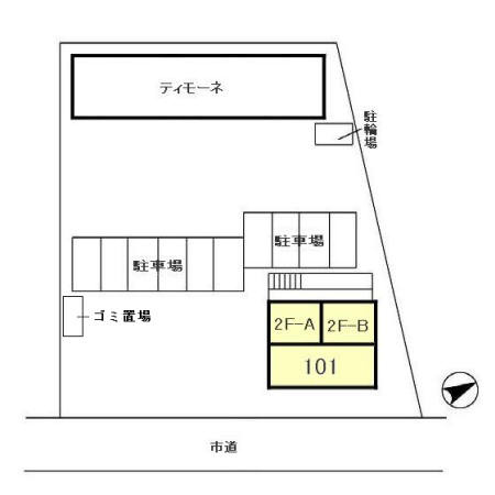 ペルソーナの区画図