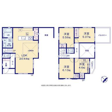 【間取り】 | 藤沢市辻堂新町306④　新築戸建