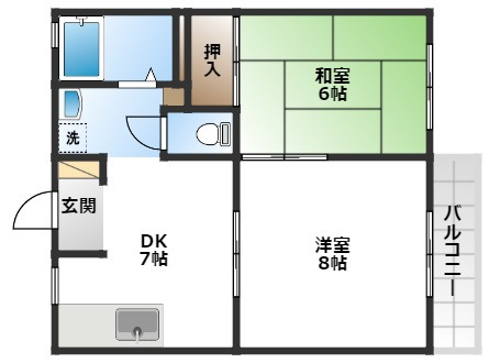 【間取り】 | コート豊中