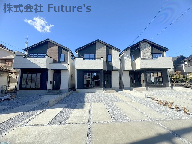 北葛飾郡松伏町松伏　新築戸建　全3棟　3号棟の外観|生活・教育施設が徒歩圏内に充実！！新築分譲住宅・全3棟！