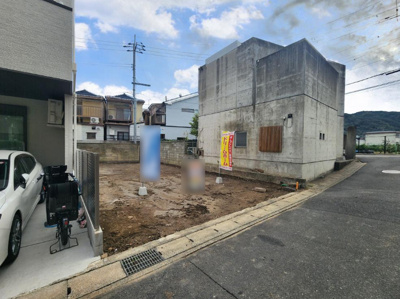 【前面道路含む現地写真】 | 嵯峨折戸町　新築戸建