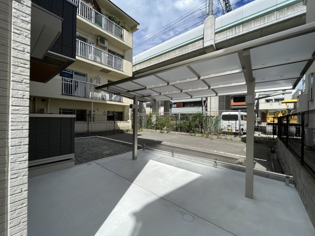 cuore魚崎の駐車場