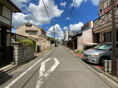 【前面道路含む現地写真】 | 太秦安井車道町　新築戸建
