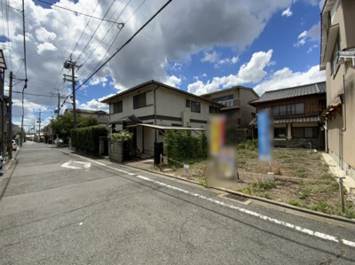 【前面道路含む現地写真】 | 太秦安井車道町　新築戸建