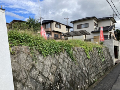 【前面道路含む現地写真】 | 大津市苗鹿2丁目18　売土地