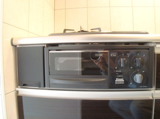 【キッチン】 | メゾン　かきつばた | 魚焼きグリル付き