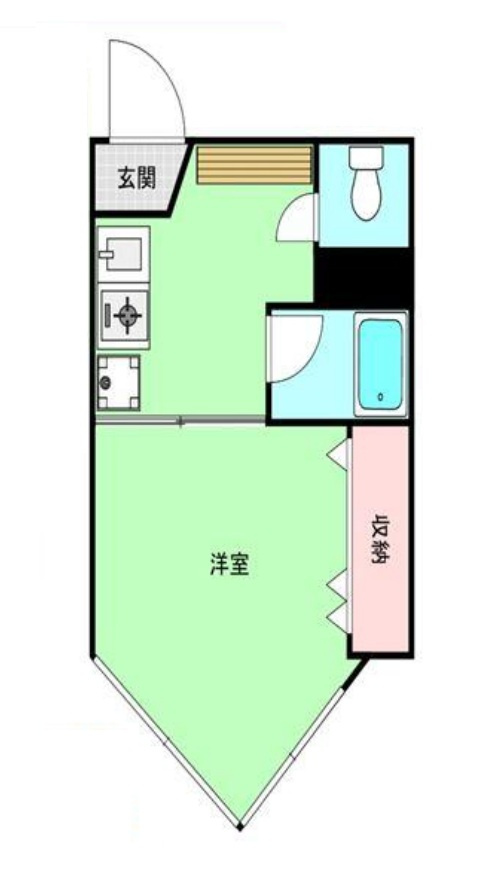 柏木ハイツの間取り