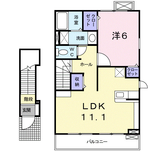 【間取り】 | メゾンドフェリーチェ