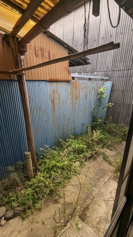 中古住宅　長良城西町1丁目の庭