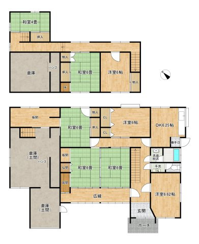 上滝野戸建（家庭菜園付）