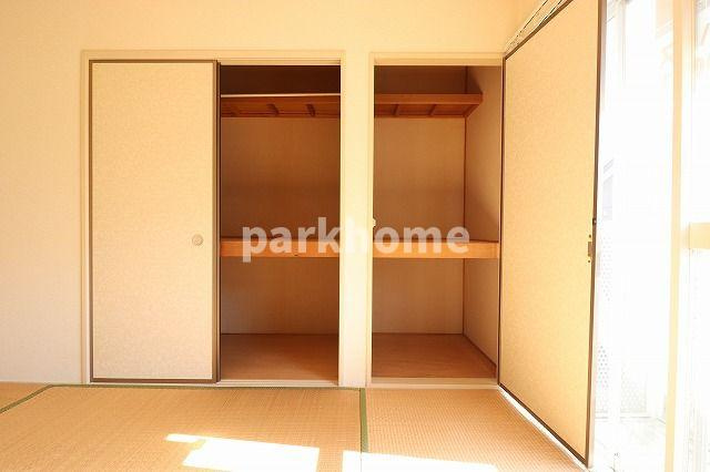 スクウェアハウスの収納