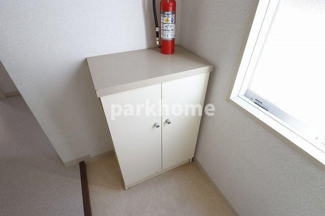 スクウェアハウスの収納