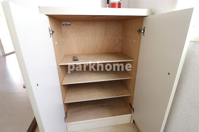 スクウェアハウスの収納