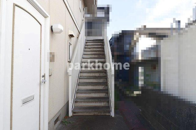 スクウェアハウスのエントランス