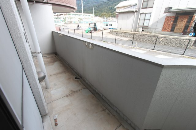 グランメール広のバルコニー