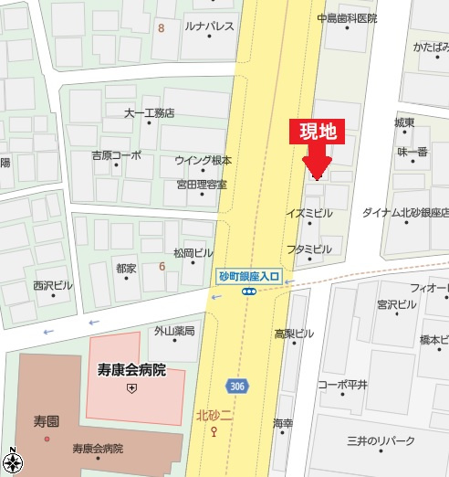 【地図】 | 北砂3丁目売地