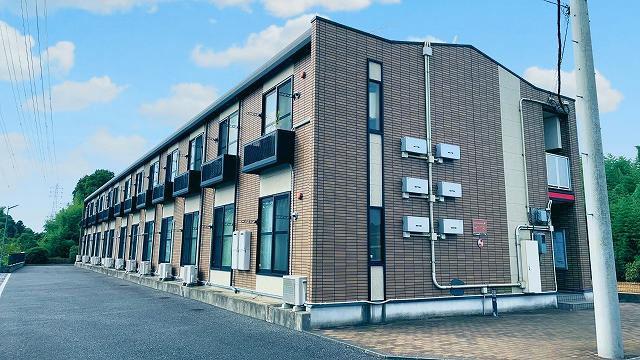 レオパレス金堀台Ⅱの外観|画像1