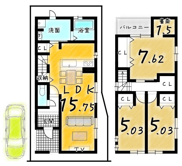 嵯峨中山町2期4号地