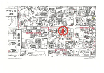 【地図】 | 仮)フラッティ紫竹大門町