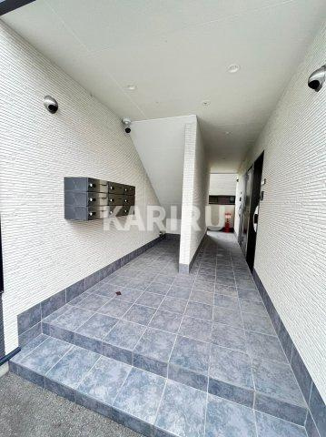 ヴィラ城北公園通のエントランス