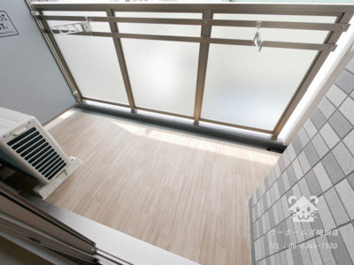 【バルコニー】 | エスリード中之島ザ・コア | バルコニーからの眺めを楽しみながら食事をしませんか