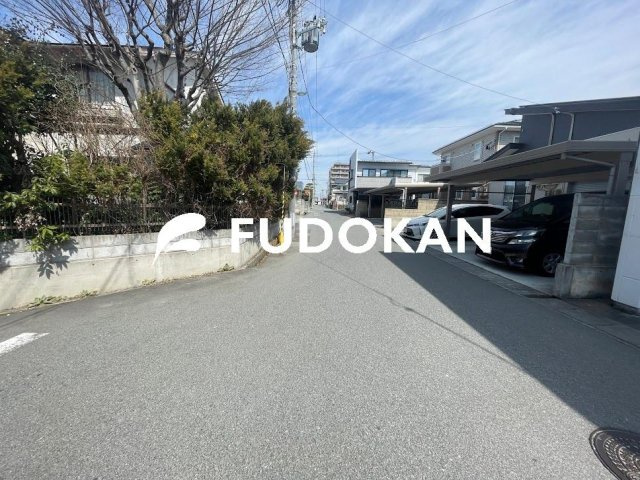 山形市上町建売住宅【A棟】の前面道路含む現地写真|前面道路