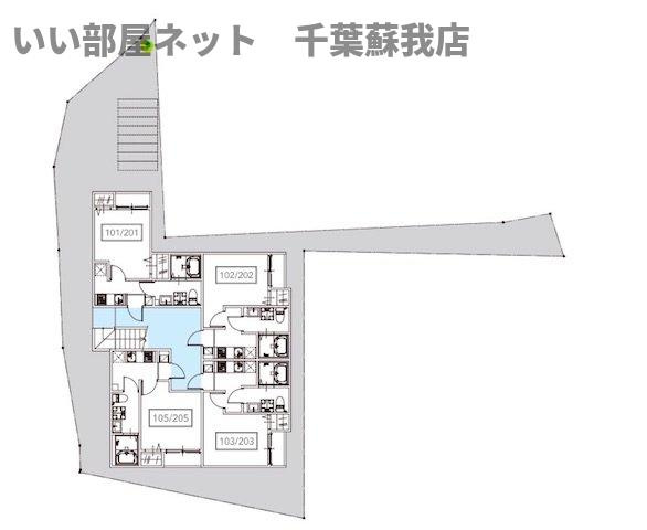 HALE KAI(ハレ カイ)の区画図