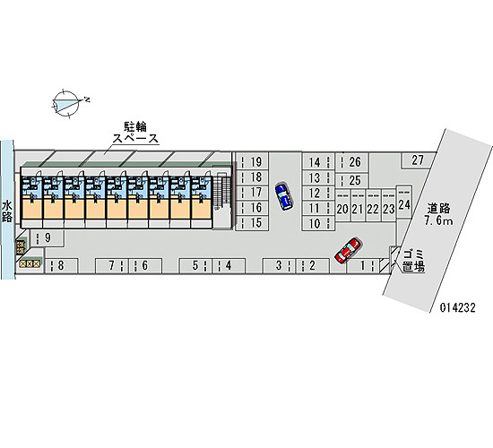 レオパレス錦の駐車場|画像4