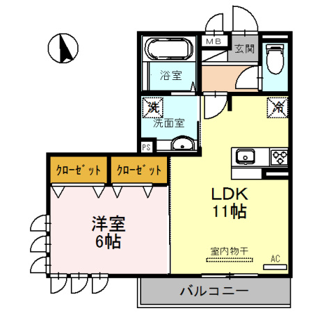ルソレイユの間取り|間取り
