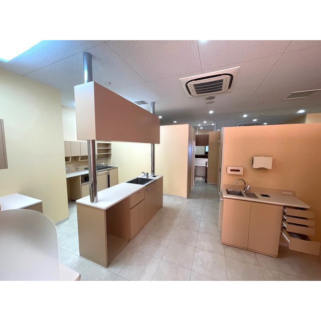 本巣市政田の店舗事務所の内装