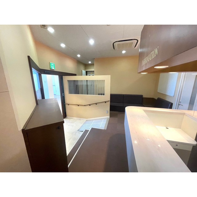 本巣市政田の店舗事務所の内装