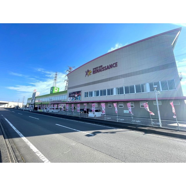 本巣市政田の店舗事務所の外観