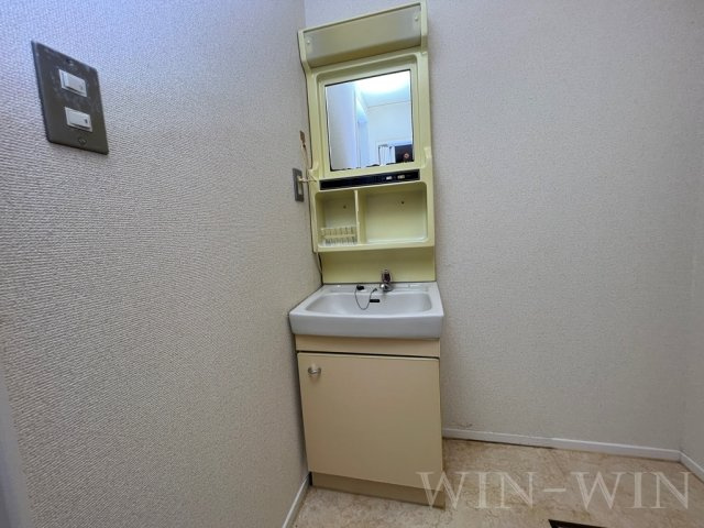 ブルーリボン A棟の独立洗面台