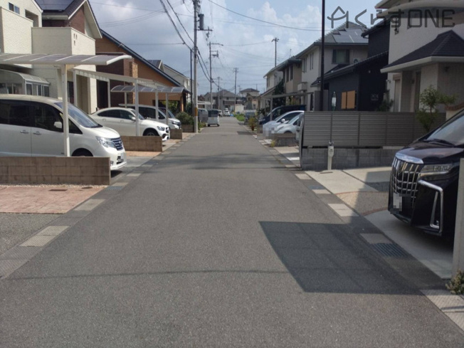 【前面道路含む現地写真】 | 姫路市町坪／中古戸建