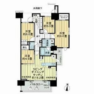 バンベール刈谷レジデンス　　刈谷市の賃貸ならクラスホーム刈谷店の間取り