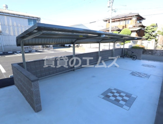 【その他共用部分】 | ベルフラワー大野城Ⅱの駐輪場
