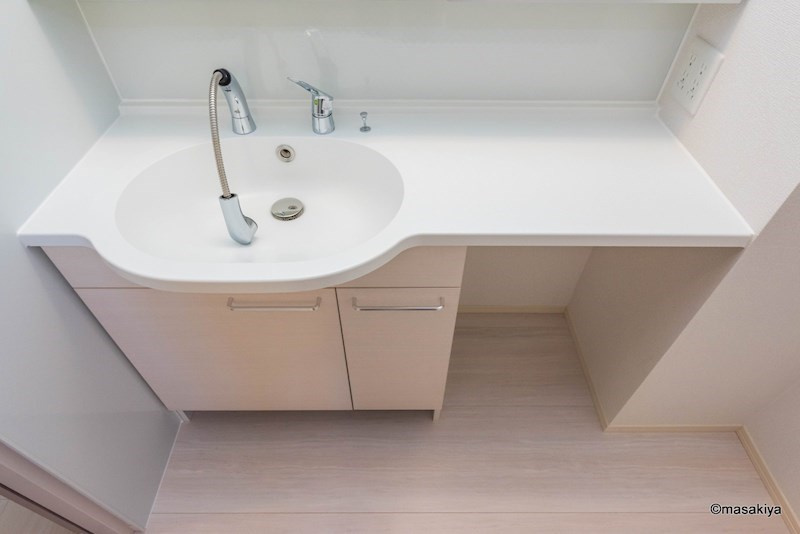 ルミエールの洗面所|洗面・脱衣　シャンプードレッサー付