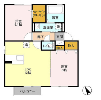 【間取り】 | クラシオンB