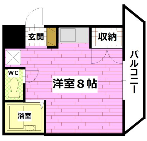 皆川ビルの間取り