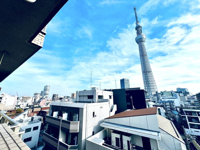 向島パークハイツの展望