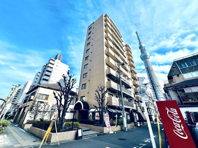 向島パークハイツの外観