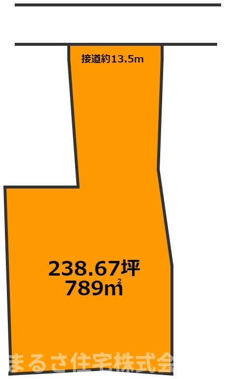 本郷南方　売地の土地図