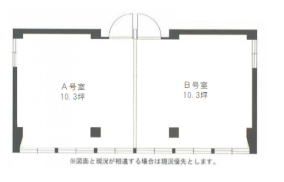 【間取り】 | 井上ビル【　名古屋の貸事務所・貸オフィス　】