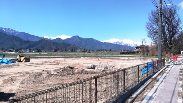 【土地】松川村　赤芝東部分譲地の外観