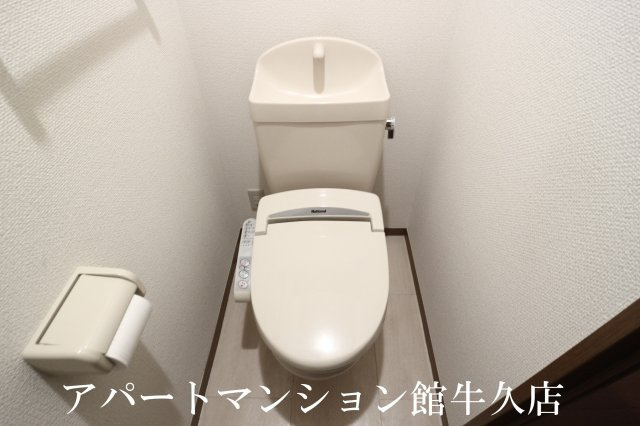 ブルースカイのトイレ|もちろん温水洗浄暖房便座です