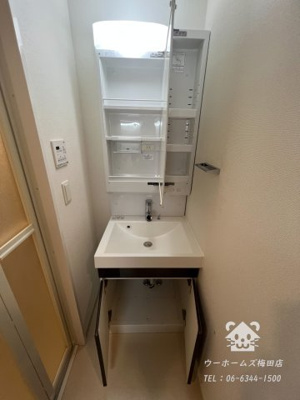 【その他】 | エステムコート中之島GATEⅡ | 朝の身支度には欠かせない独立洗面化粧台