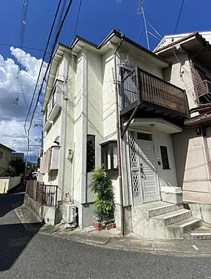 【外観】 | 山端滝ヶ鼻町　中古戸建【角地・即入居可】