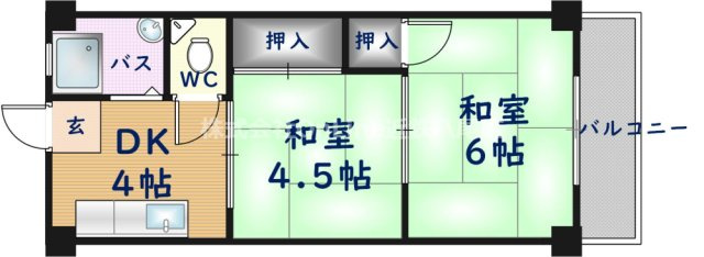 【間取り】 | 田中マンション