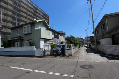 【前面道路含む現地写真】 | 名取市手倉田 | 西側より