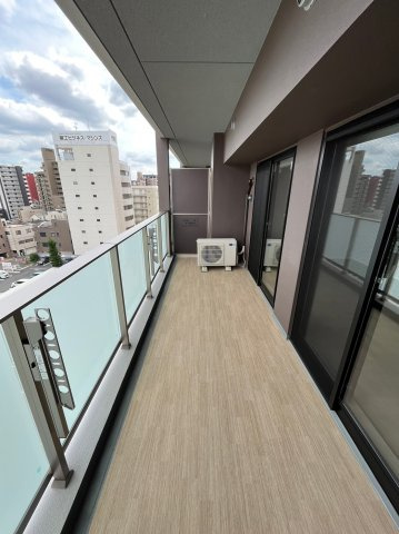 仲介手数料0円ラフィシア上前津のバルコニー